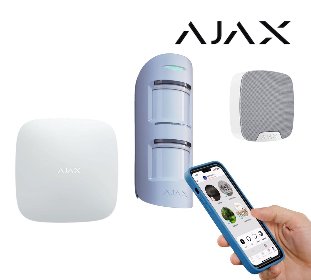 AJAX Starter Kit1 - 4G HUB, MotionProtect Outdoor,HomeSiren