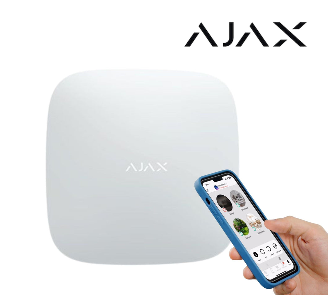 Ajax Hub (4G) Jeweller 1x Sim & Ethernet Port 92210.259.WH1