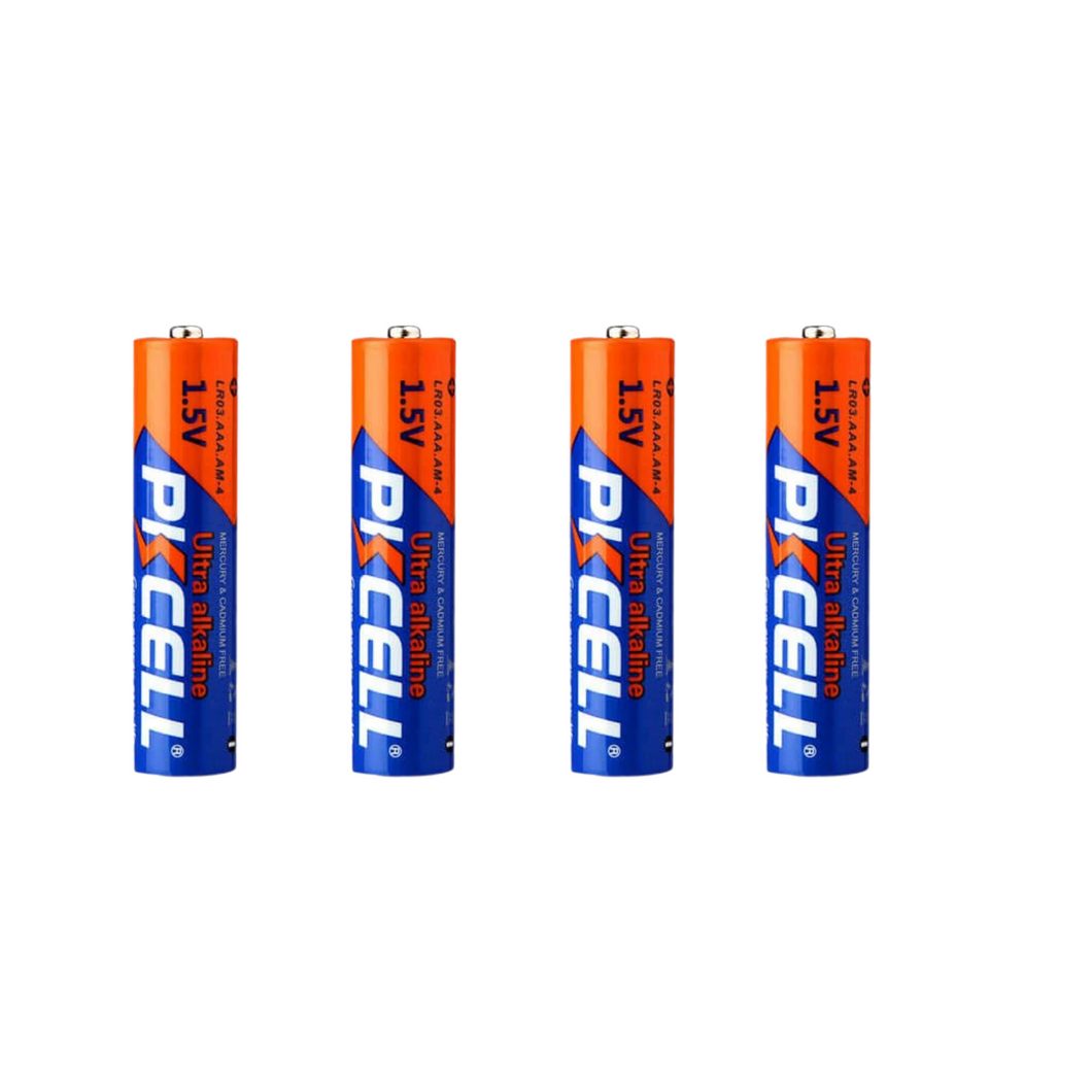 BATTERY - 1.5V AAA  Alkaline 4 Pack