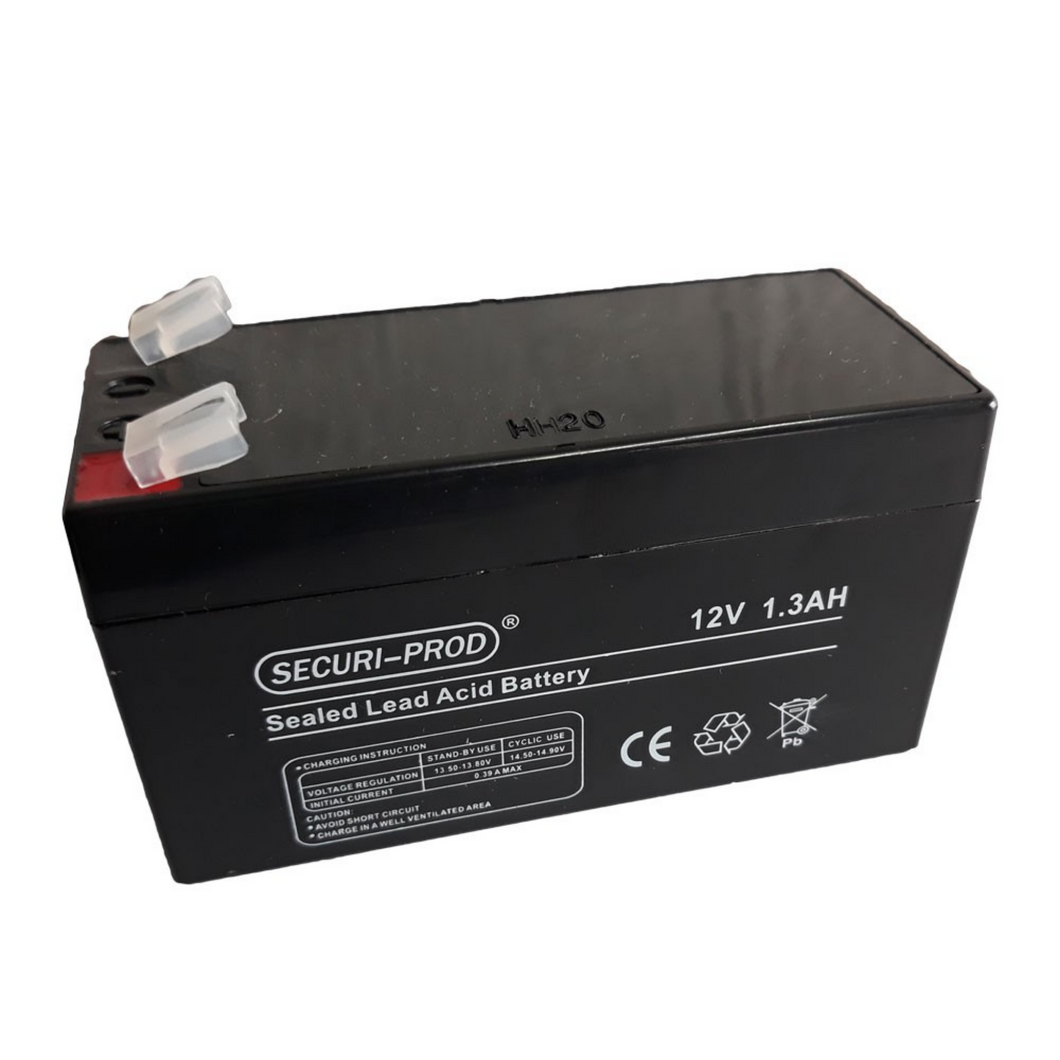 BATTERY - 12V 1.3AH  Sealed Lead Acid