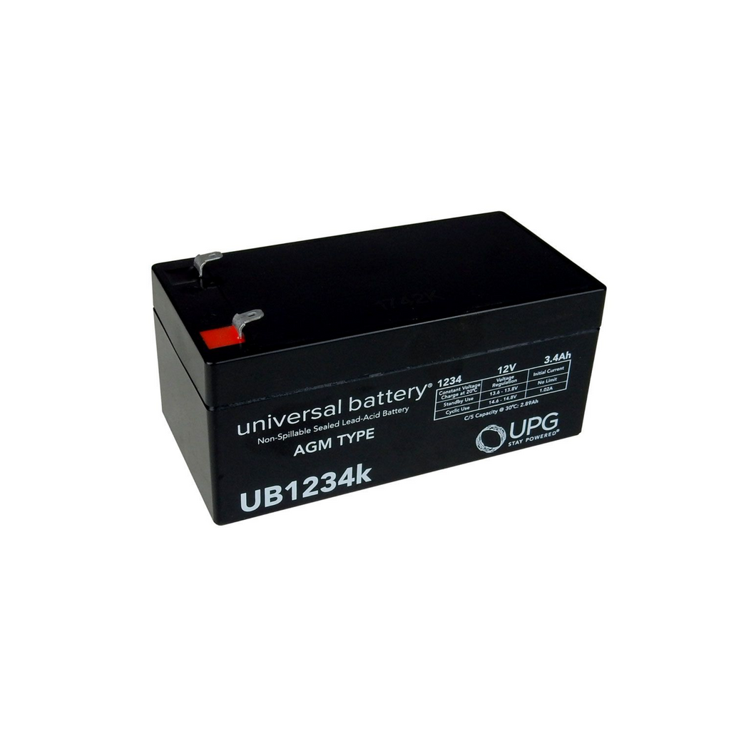 BATTERY - 12V 3.4AH Sealed Lead Acid