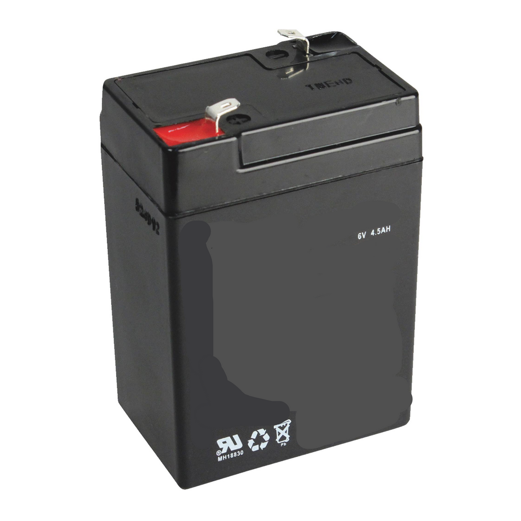 BATTERY - 6V 4.5AH  Sealed Lead Acid