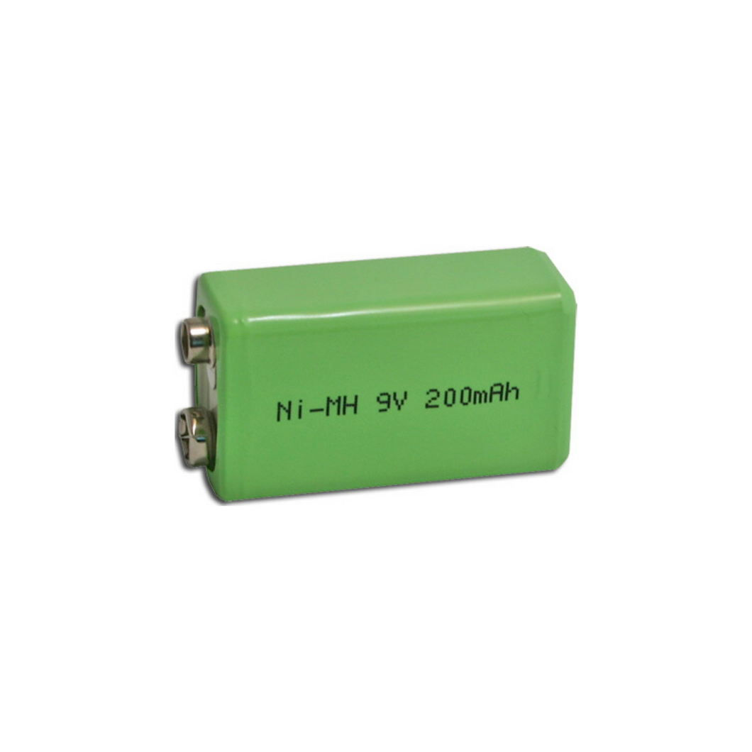 BATTERY - 9V  RECHARGEABLE BATTERYERY 200MAH
