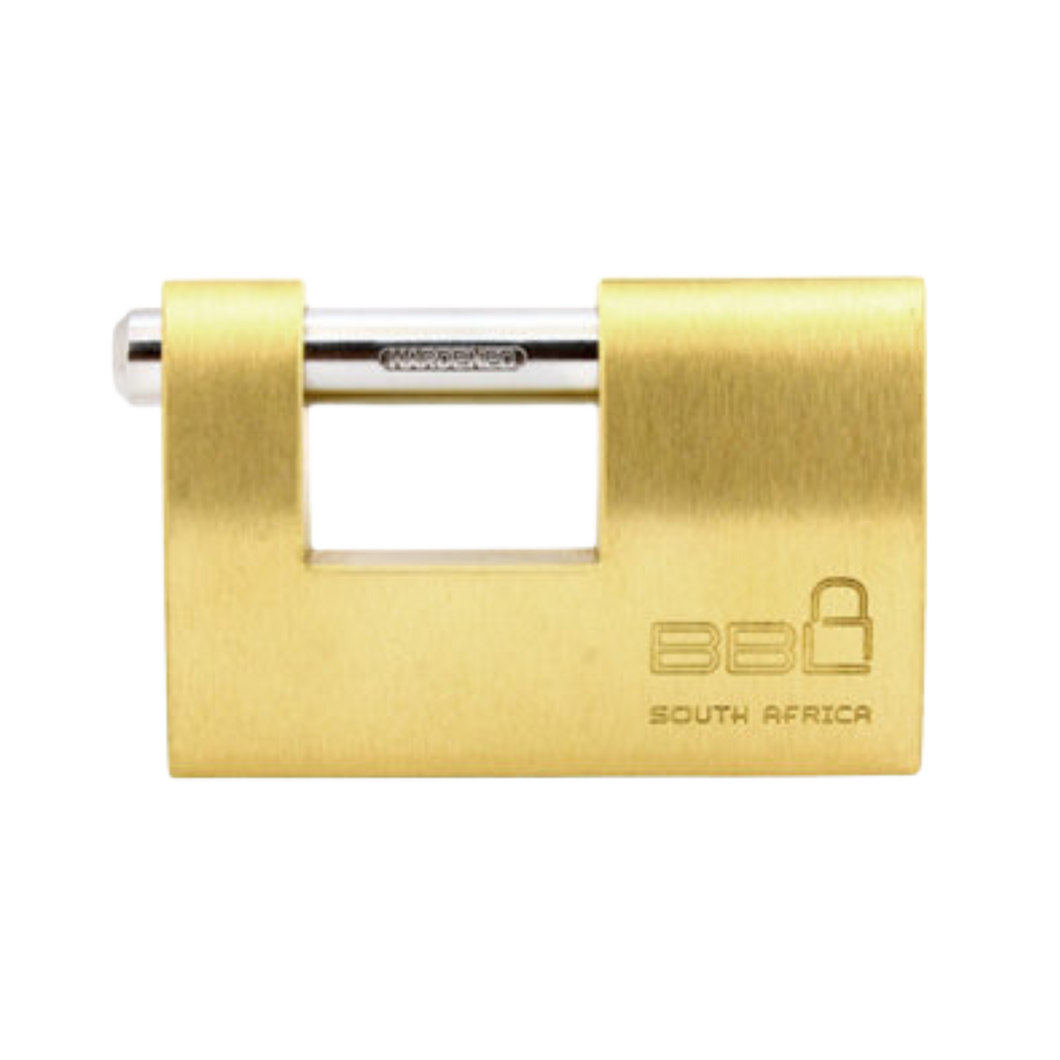 BBL - PADLOCKS 90MM BRASS INSURANCE