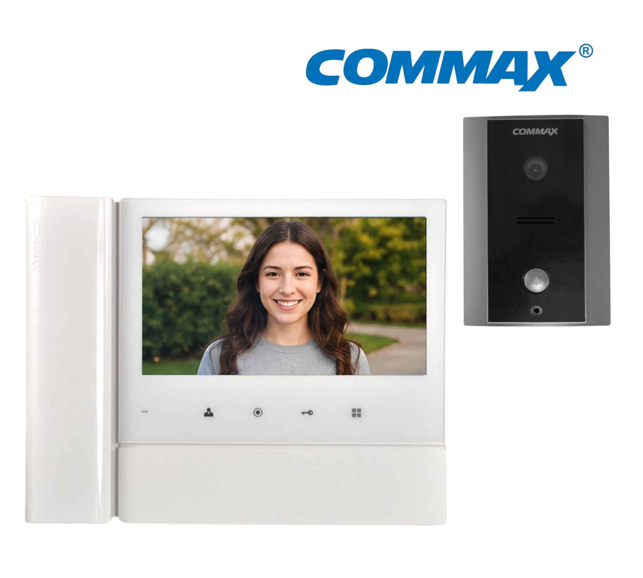 COMMAX - Colour 7in LED Touch Button Video Kit – Security Superstore