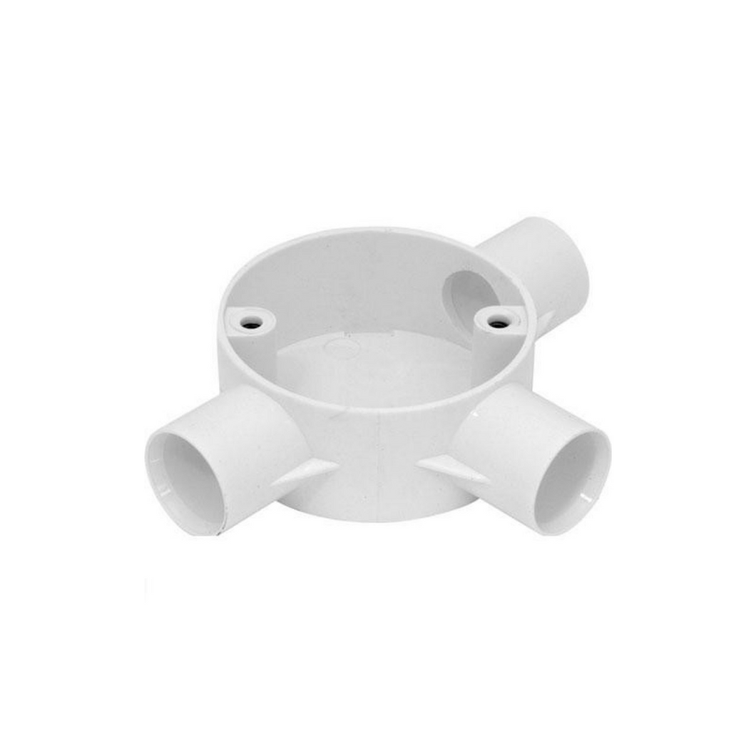 CONDUIT PVC - 20mm 3 Way Box