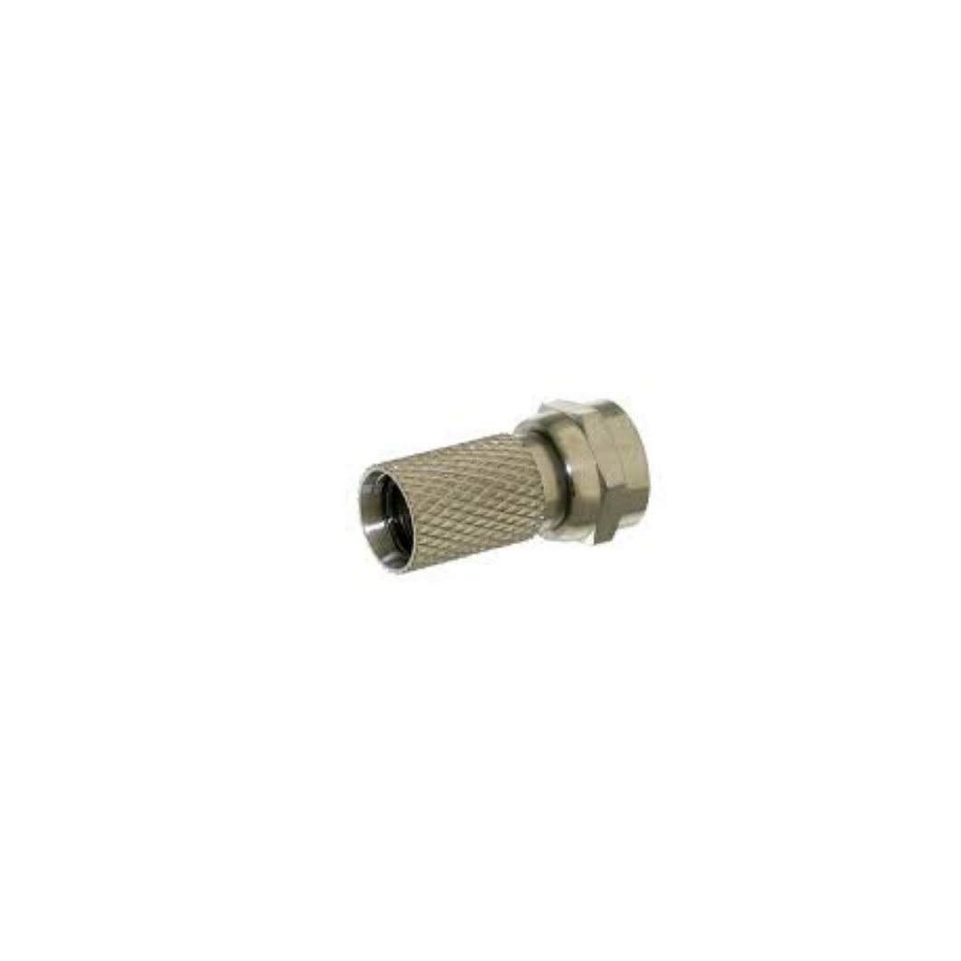 CONNECTOR - F TWIST ON RG6 6.5MM