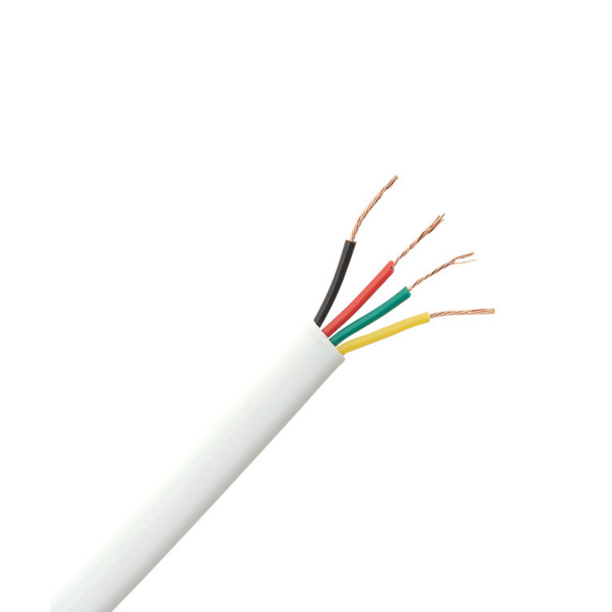 CABLE Comms - 4 Core Stranded White /100m – Security Superstore