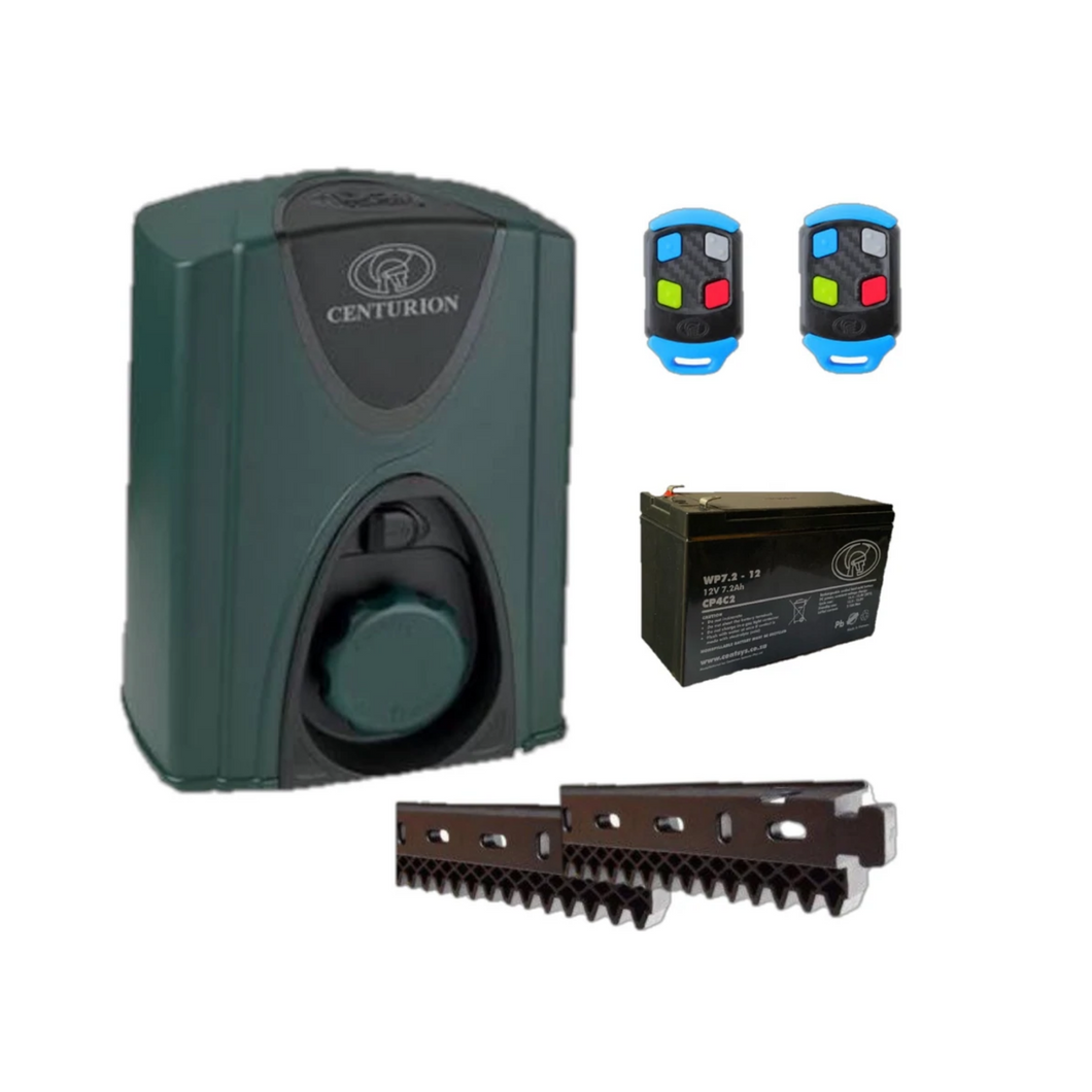 D2 Turbo Gate Motor Raz Rack Kit Including 2 x TX4  - 250kg