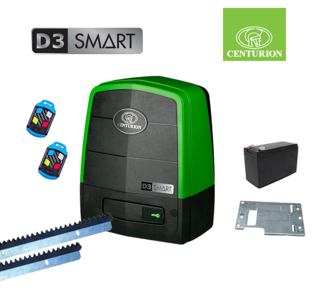 D3 SMART Gate Motor Nylon Kit -*INCL. FOUNDATION PLATE*