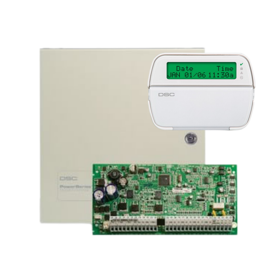 DSC - Alarm Panel PC180815ZAX +  PK5500E1 LCD Keypad