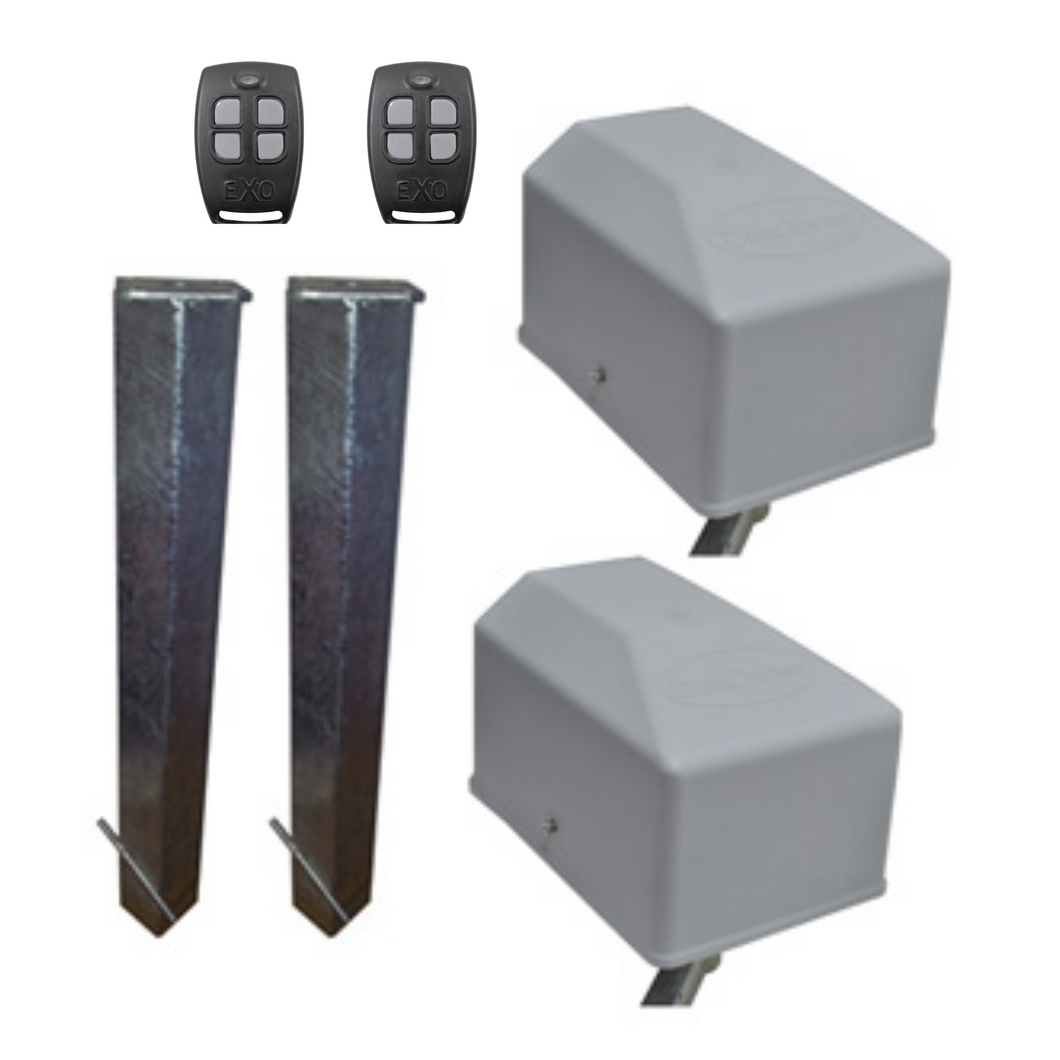 DURA Double Swing Gate Motor Pedestal Mount kit (outward)