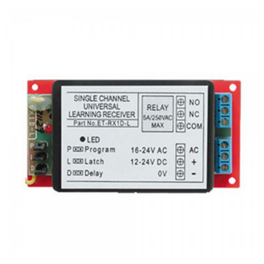 ET - RX1 Binary/Trinary/French Learn Receiver 404mhz