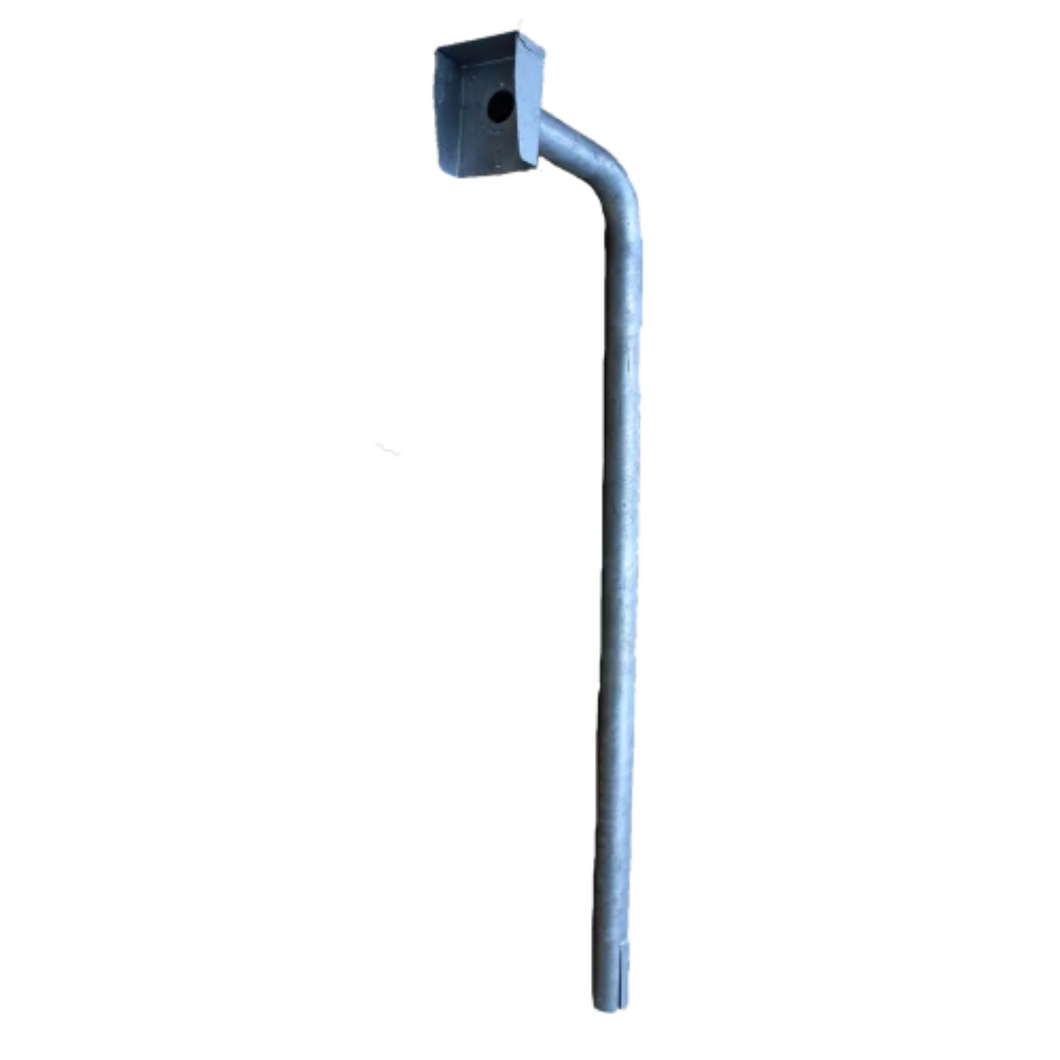 GOOSENECK - Galvanised with Rainshield