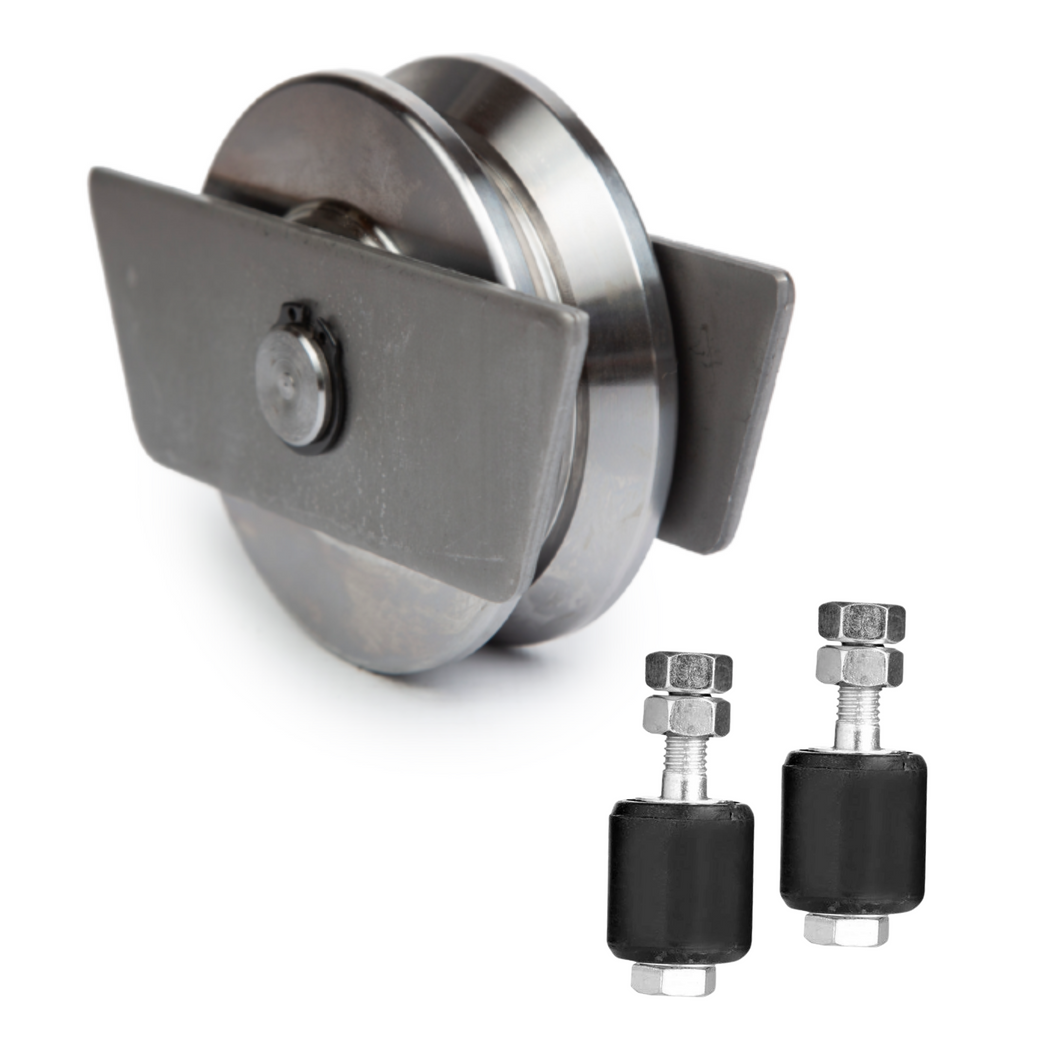 Gate Wheel Kit - 100MM V-Profile