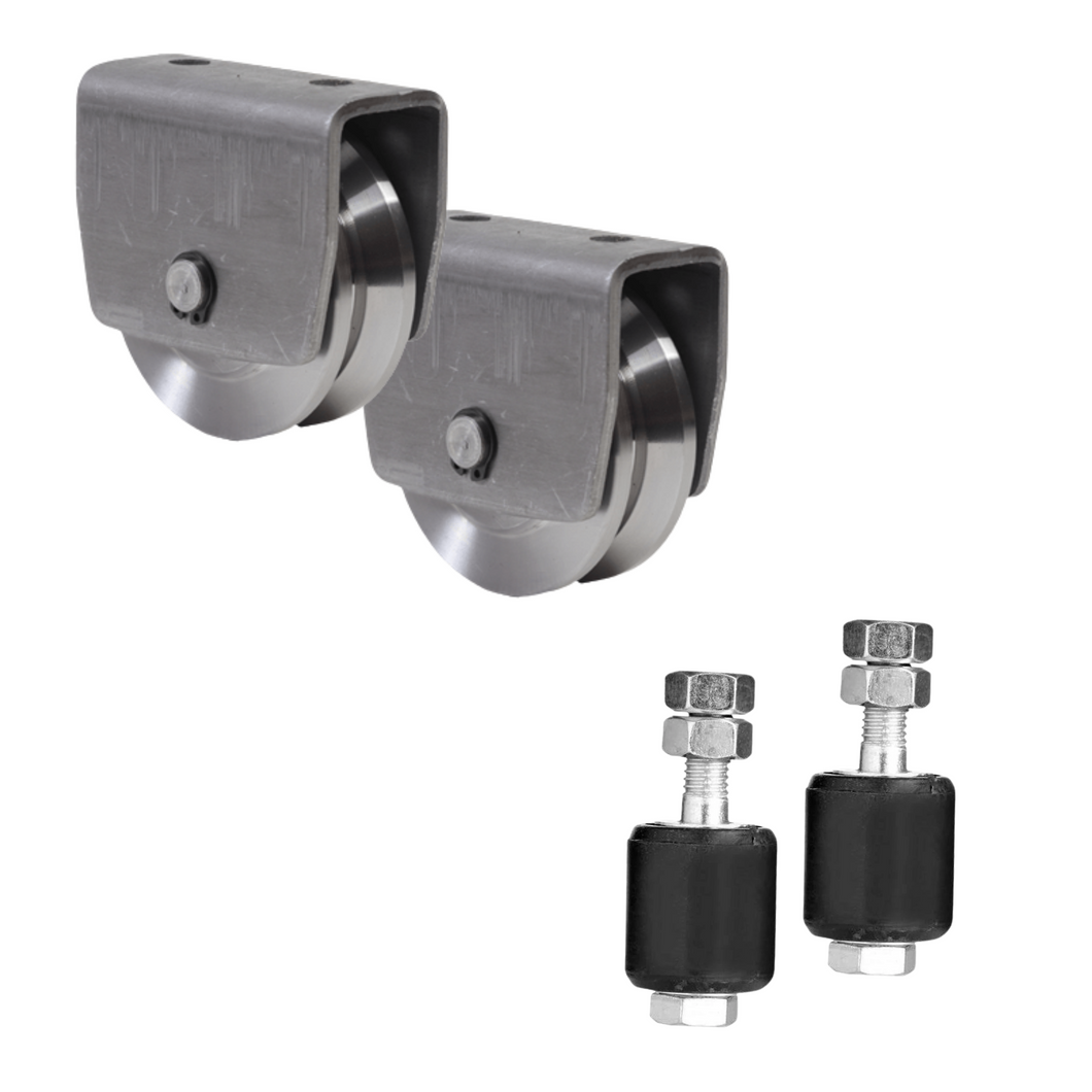 Gate Wheel Kit - 60MM V-Profile
