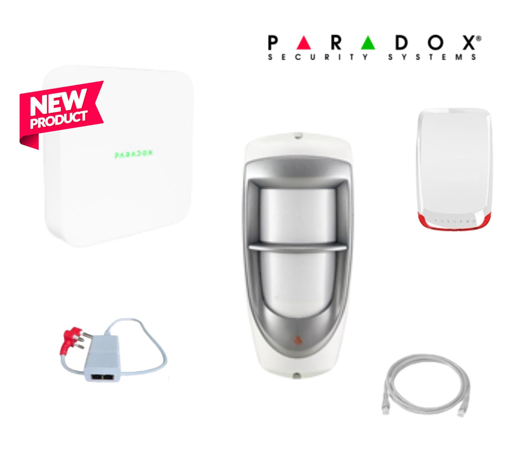 Paradox M25 KIT1-CONSOLE+PoE+Cord+PatchLead+PMD85M+SR230M