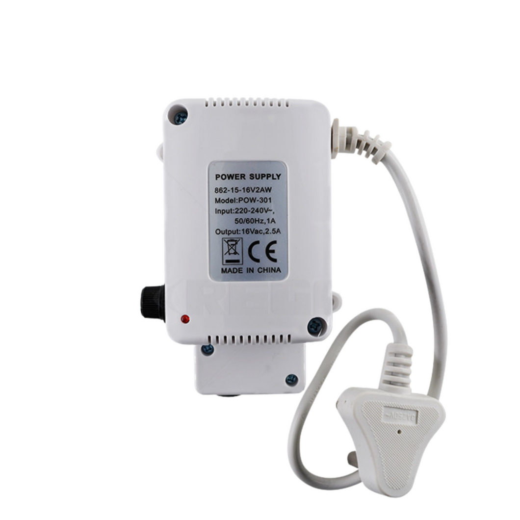 IDS - Wall mount transformer 16V AC 2.5 Amp - 40VA