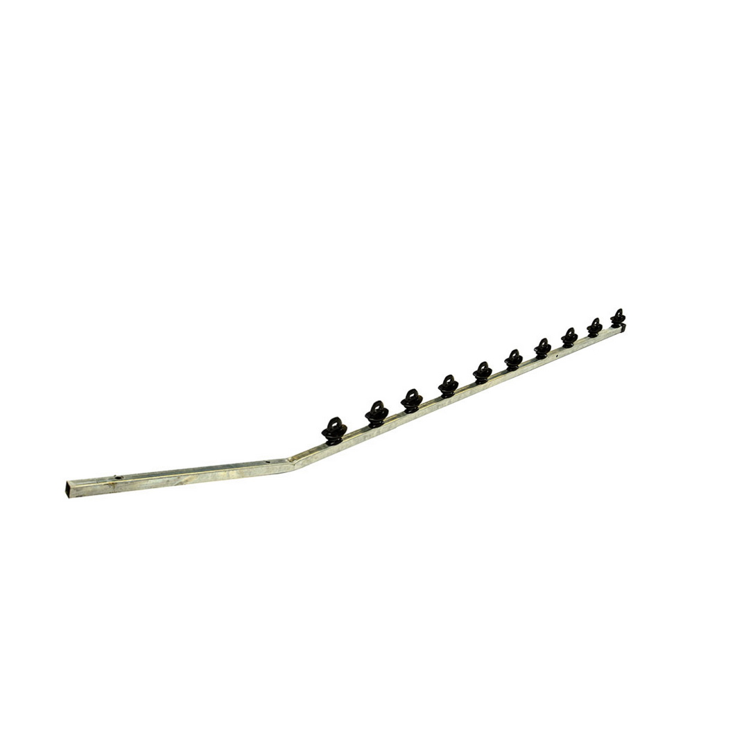 NEMTEK - 10 Wire Square Tube Jurassic Galvanized B/B Angle