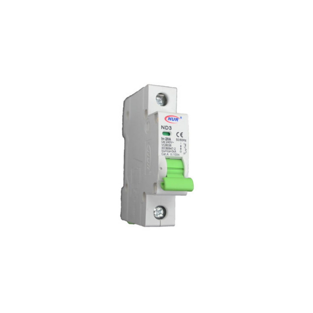 NUR - DIN 32A CIRCUIT BREAKER