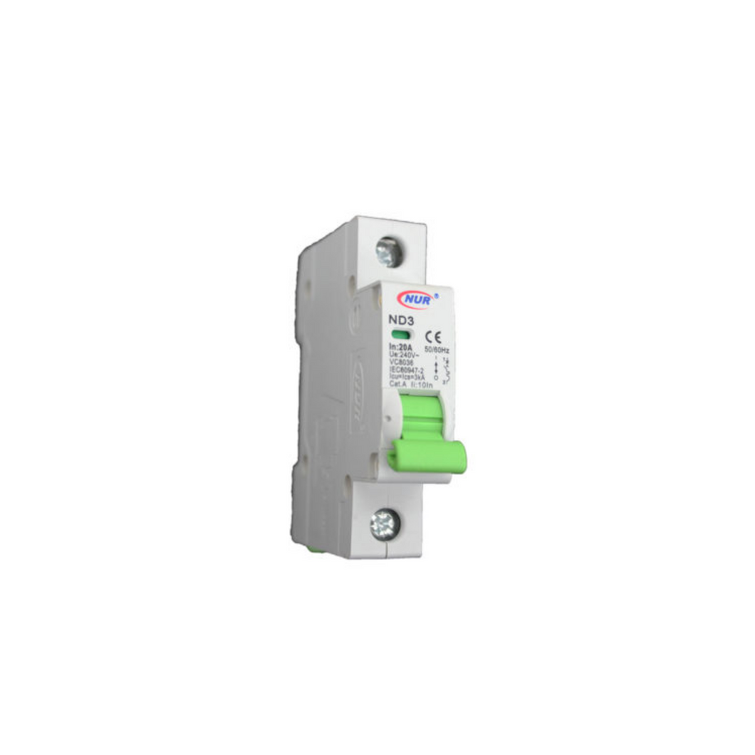 NUR - DIN 40A CIRCUIT BREAKER