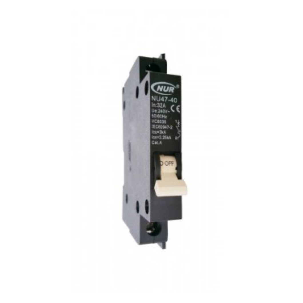 NUR - MINI RAIL 32A CIRCUIT BREAKER