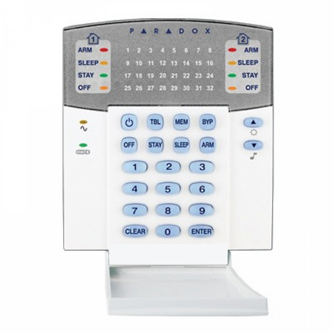 PARADOX - K32  32 ZONE  HARDWIRED LED KEYPAD
