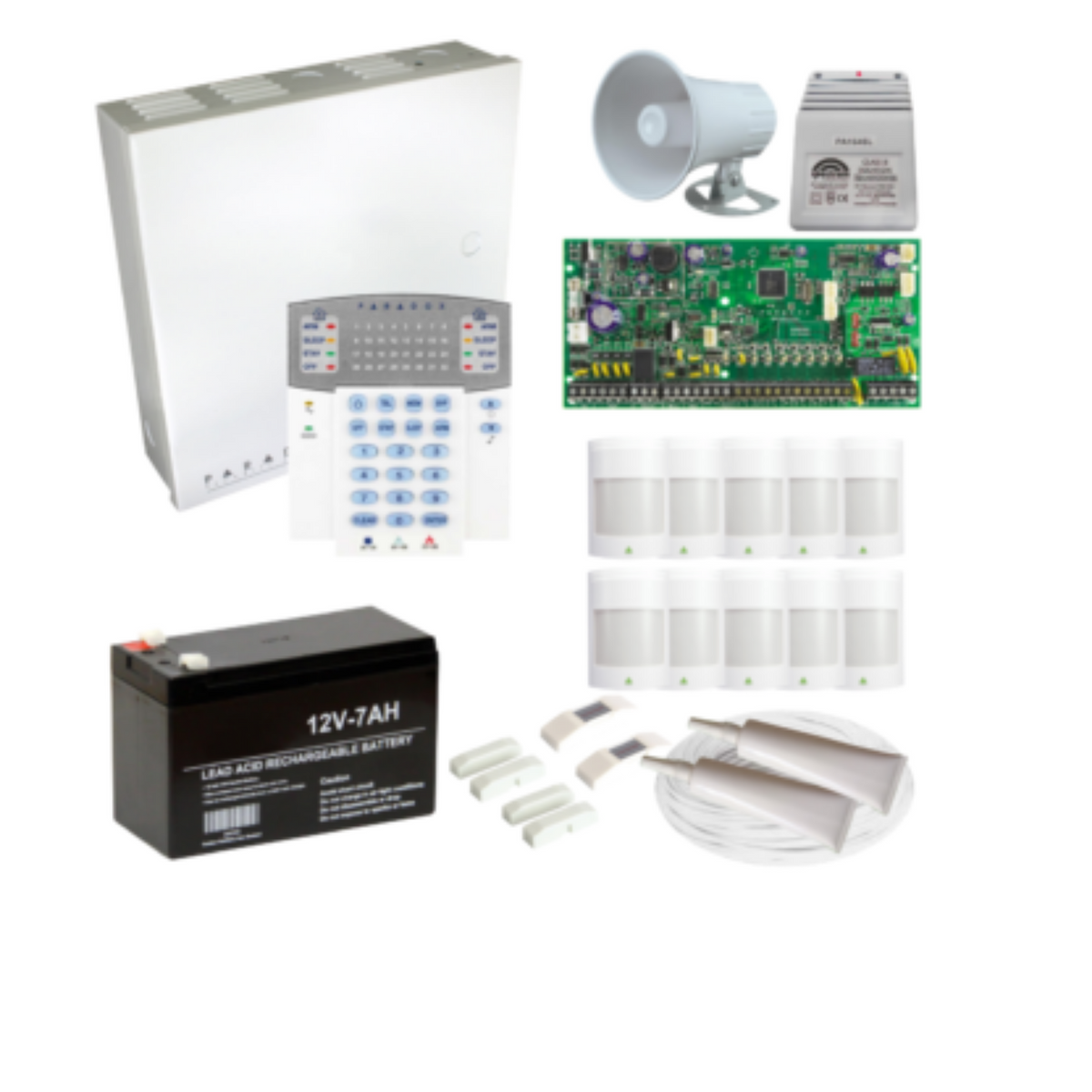 PARADOX - SP6000 8 ZONE K32 LED KEYPAD KIT - 10X476+PRO – Security ...
