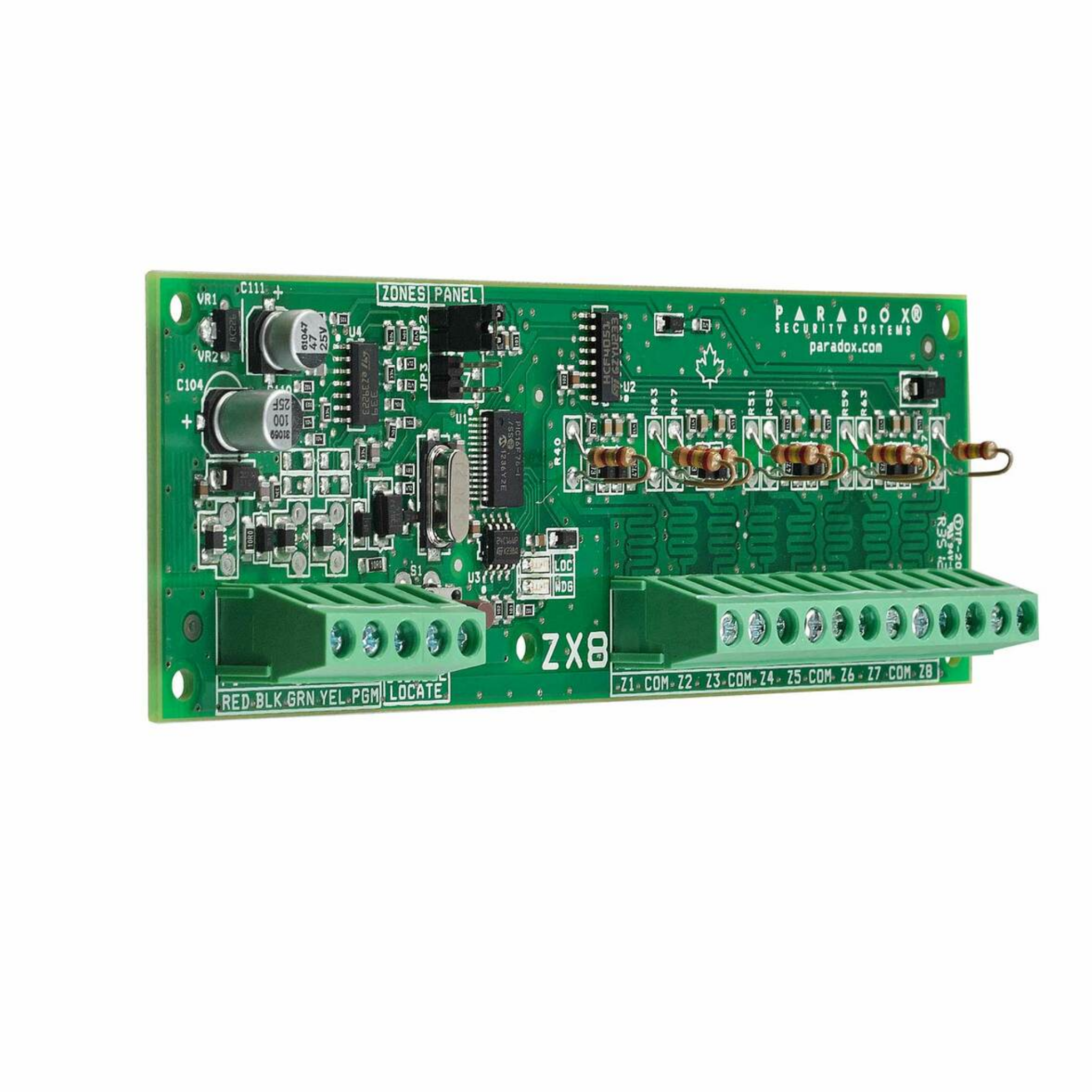 PARADOX - ZX8SP SPECTRA 8-ZONE EXPANSION MODULE – Security Superstore