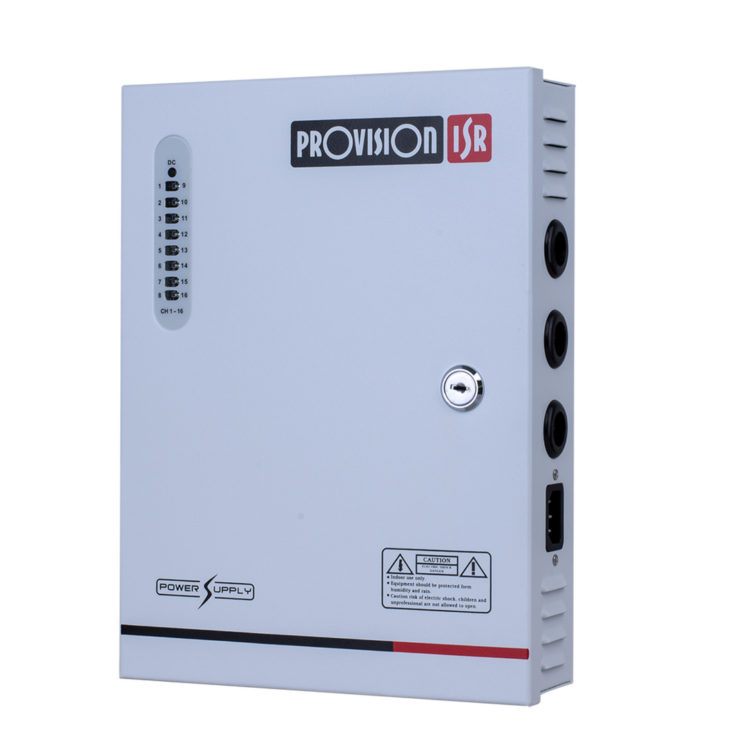 PROVISION - 16 Way 12Amp 12V Distribution Box with AC lead