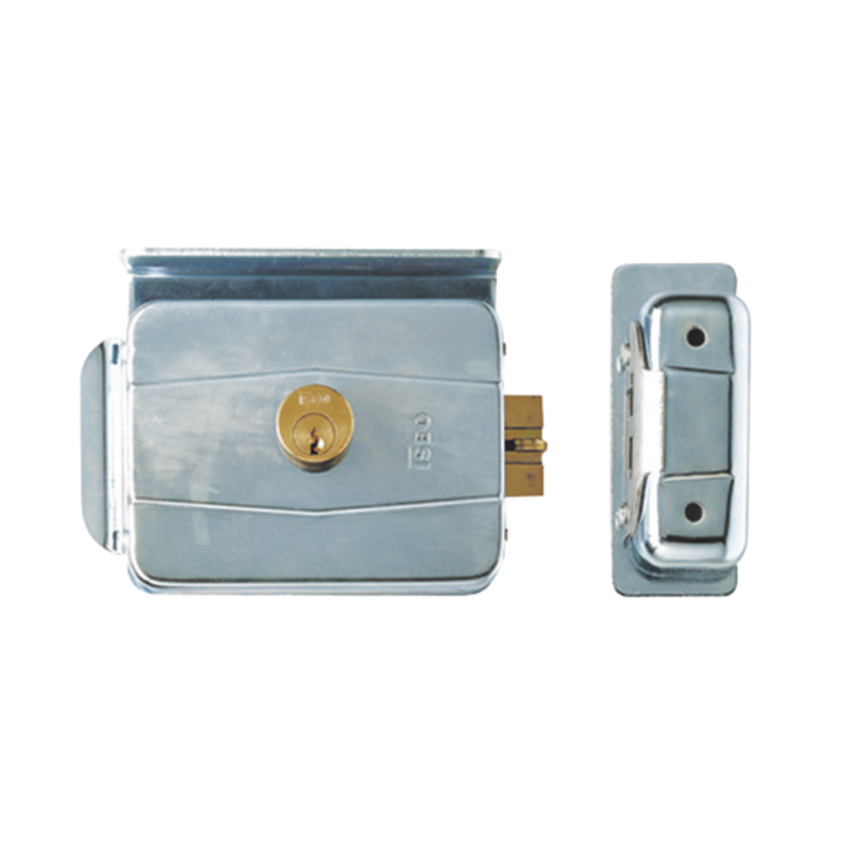 RIM LOCK - ISEO Rim Lock Universal No Button – Security Superstore