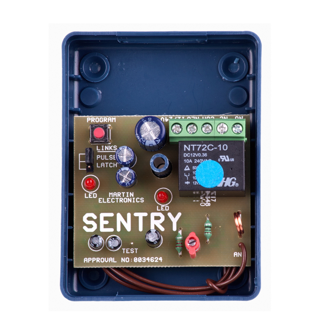SENTRY - RX1 Rolling Code Receiver 433mhz S/Het