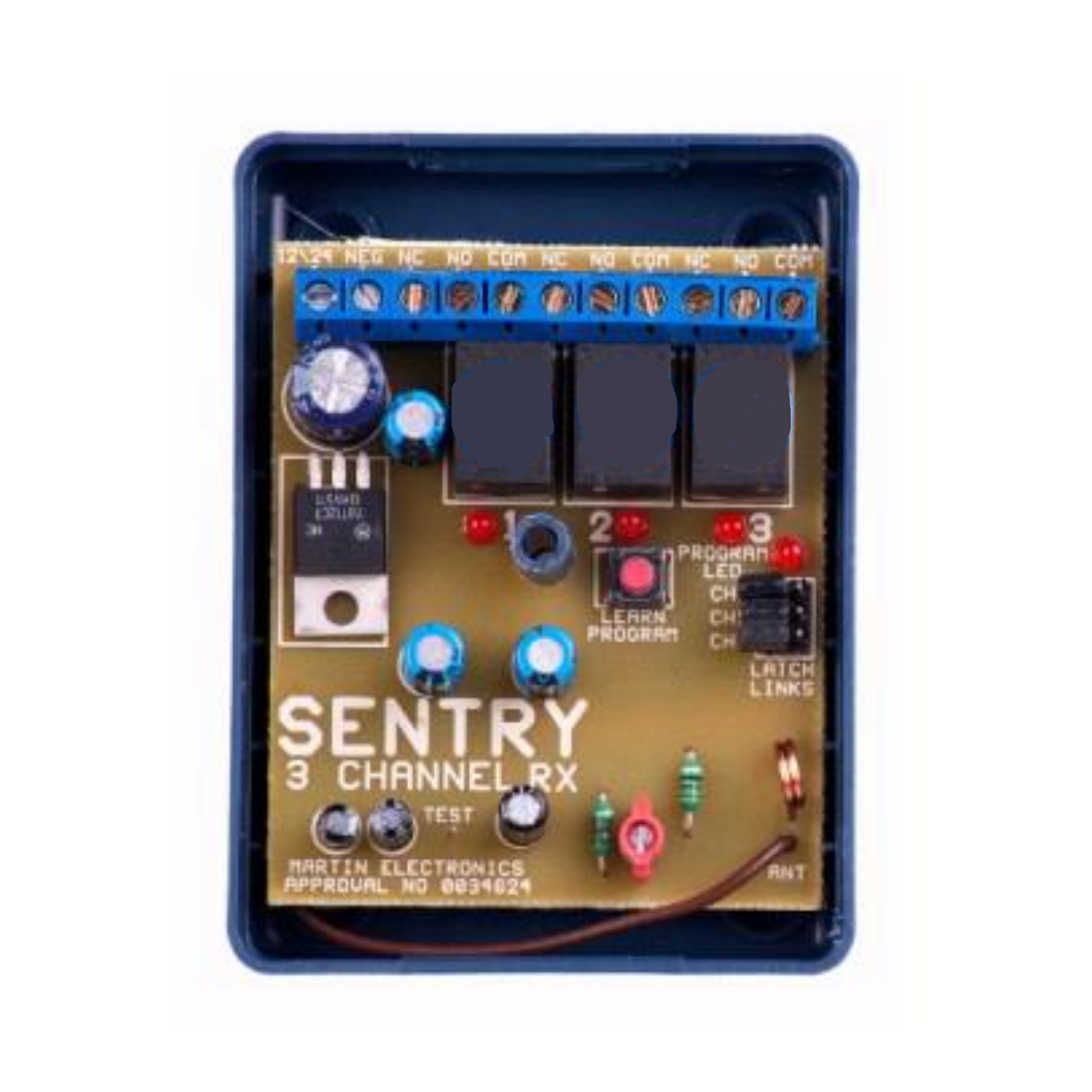 SENTRY - RX3 Binary/Trinary/French Learn Receiver 403mhz