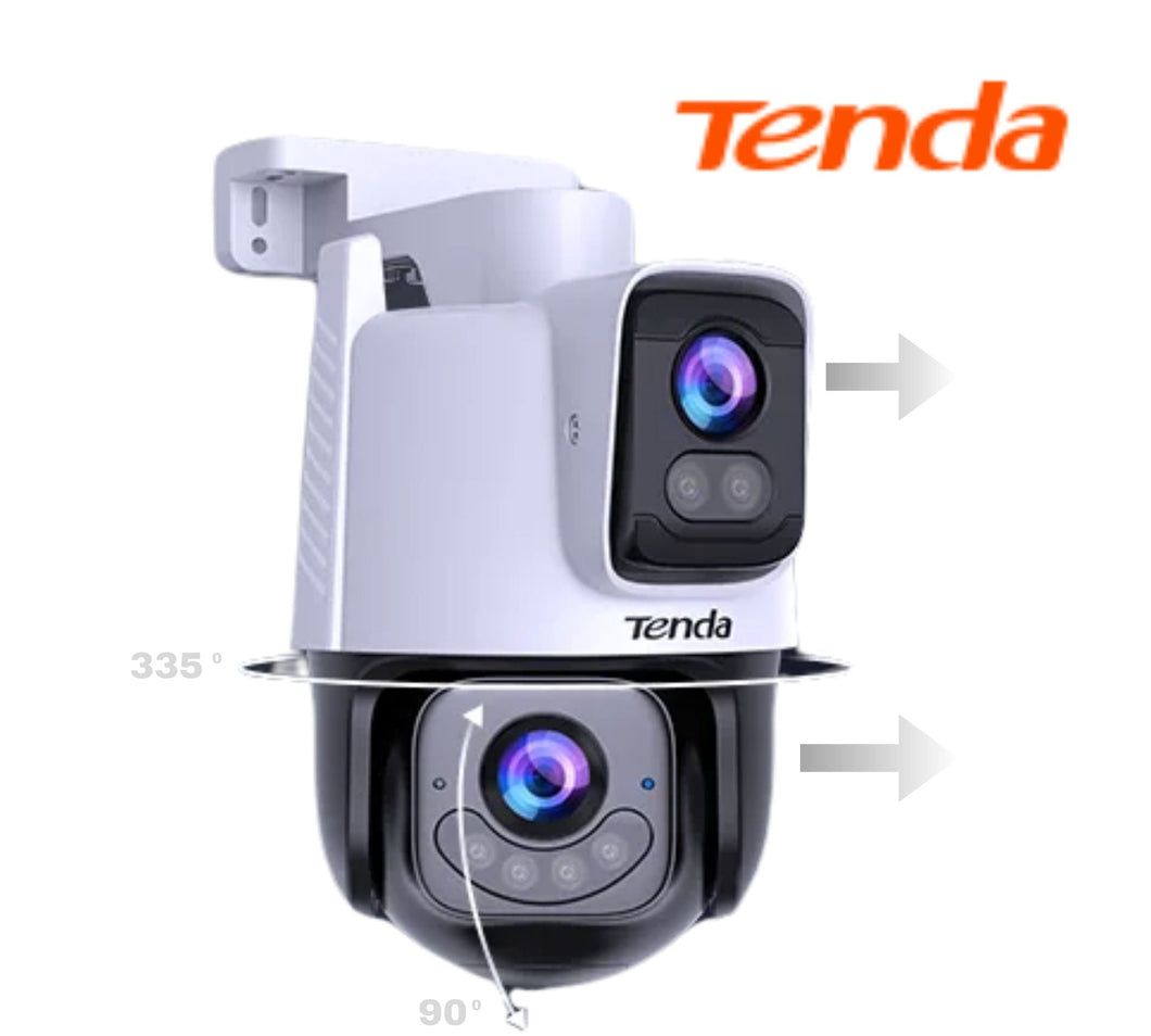 Tenda Outdoor 6MP Wi-Fi PAN/TILT Dual-Lens Camera CH9-WCA