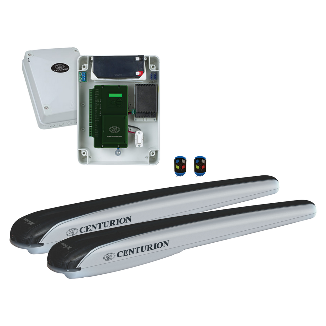 VERT-X Double Swing Gate Motor Kit - Max Leaf Width 3m 150kg